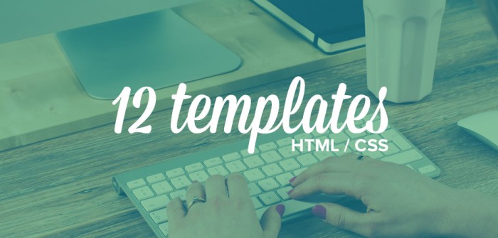 12 templates HTML5 / CSS3 à télécharger  Webdesigner Trends